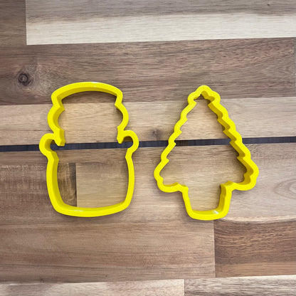 Season Greetings Cookie Cutter Set - Periwinkles Cookie Cutters 