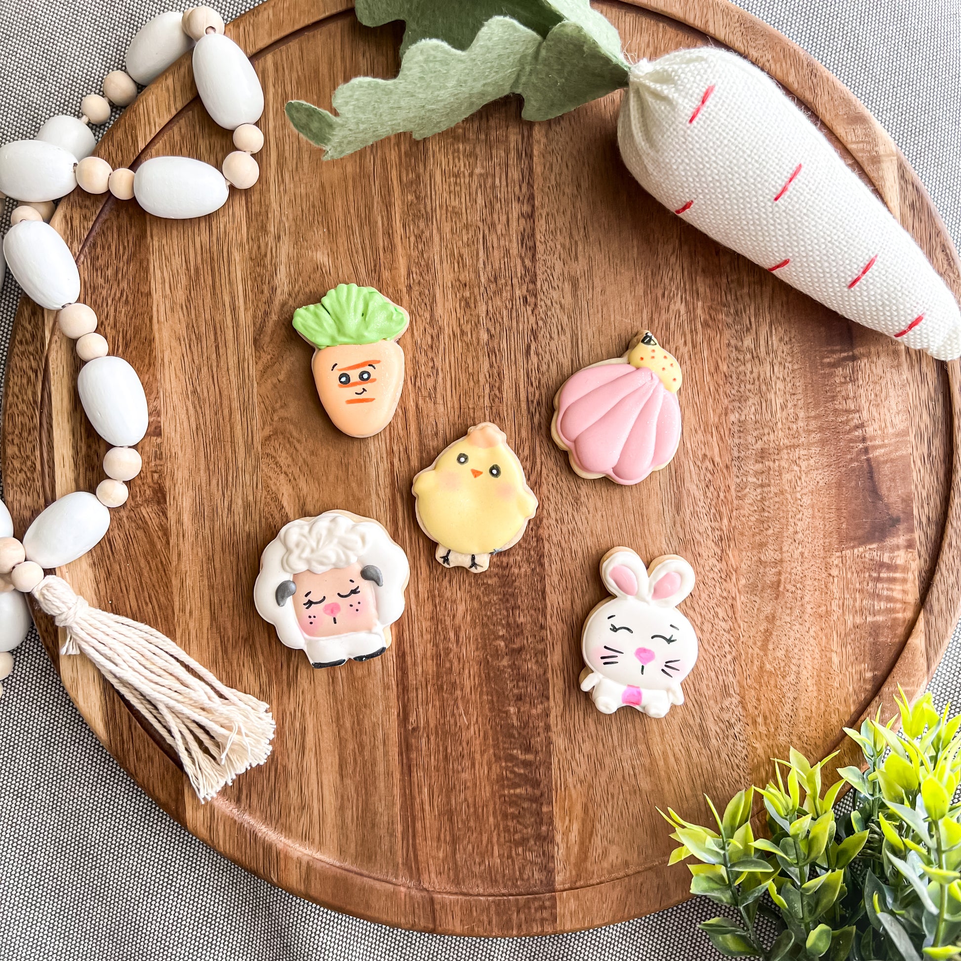 Easter Mini Set of 5 Cookie Cutter - Periwinkles Cookie Cutters 