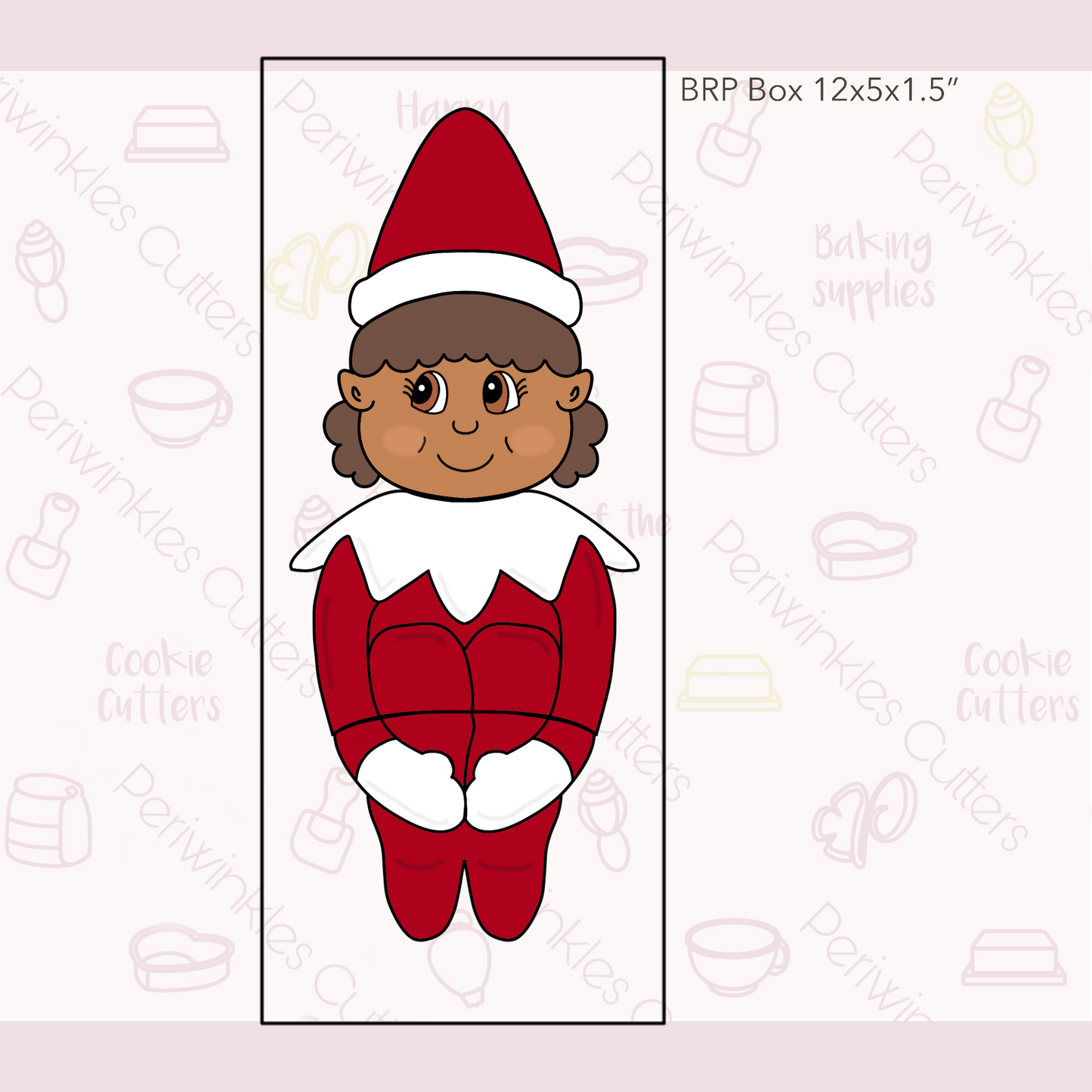 Build an Elf Set of 4 Cookie Cutters - Periwinkles Cookie Cutters
