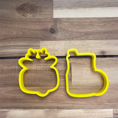Season Greetings Cookie Cutter Set - Periwinkles Cookie Cutters 