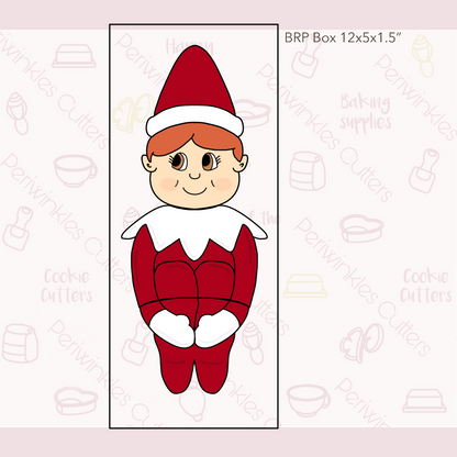 Build an Elf Set of 4 Cookie Cutters - Periwinkles Cookie Cutters