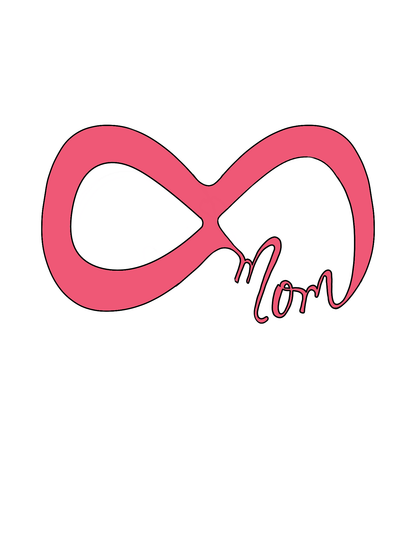 Infinity Mother's Love Cookie Cutter - Periwinkles Cutters