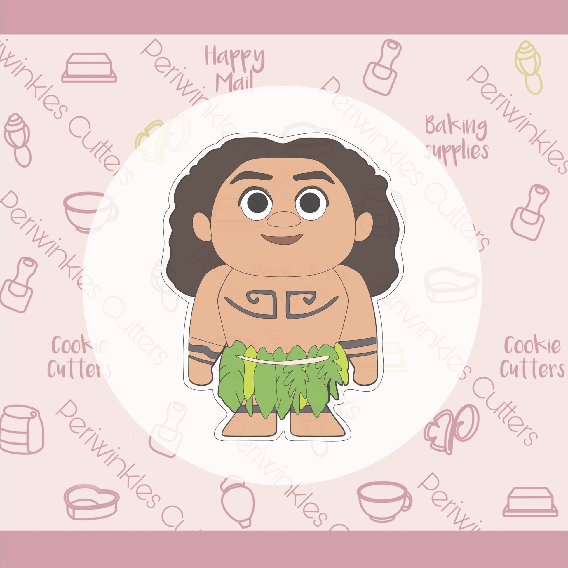 Island Tribe Full Bodies Cookie Cutters - Periwinkles Cutters