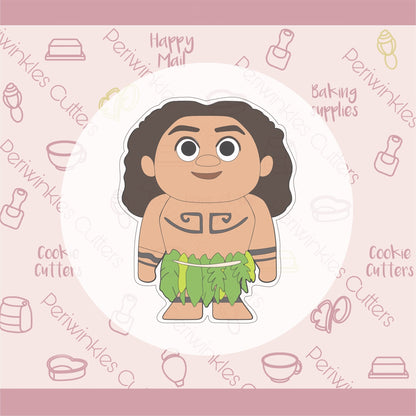 Island Tribe Full Bodies Cookie Cutters - Periwinkles Cutters