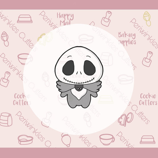 Jack Skellington Cookie Cutter - Periwinkles Cutters