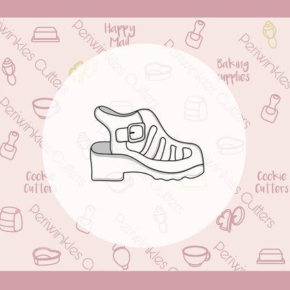Jelly Shoes Cookie Cutter - Periwinkles Cutters