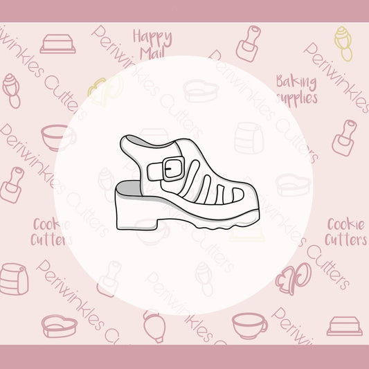Jelly Shoes Cookie Cutter - Periwinkles Cutters