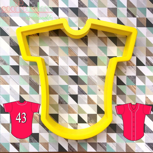 Jersey Cookie Cutter - Periwinkles Cutters