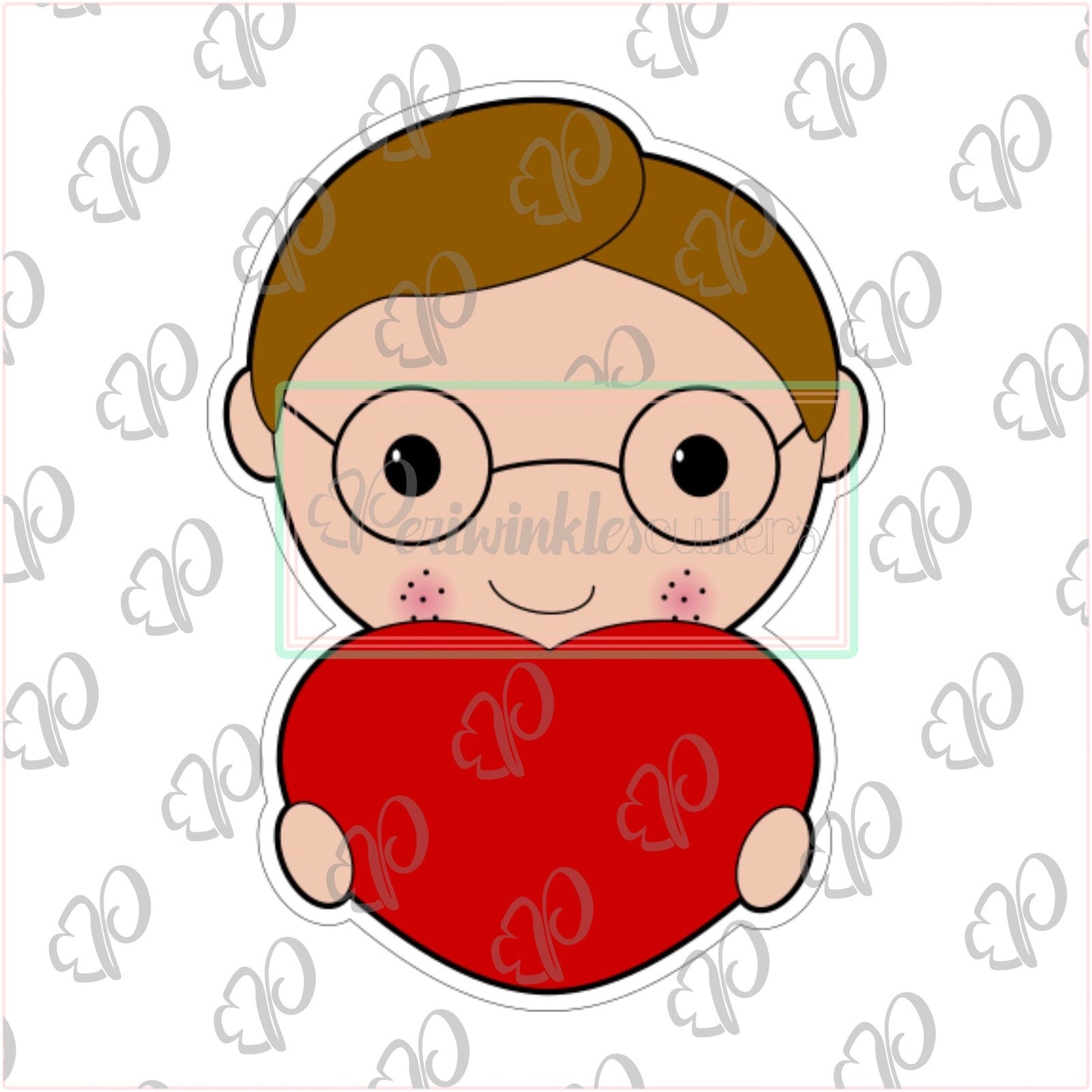 Kids with Hearts 2019 Cookie Cutter - Periwinkles Cutters