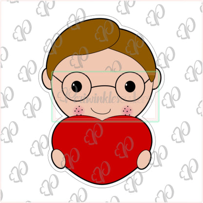 Kids with Hearts 2019 Cookie Cutter - Periwinkles Cutters