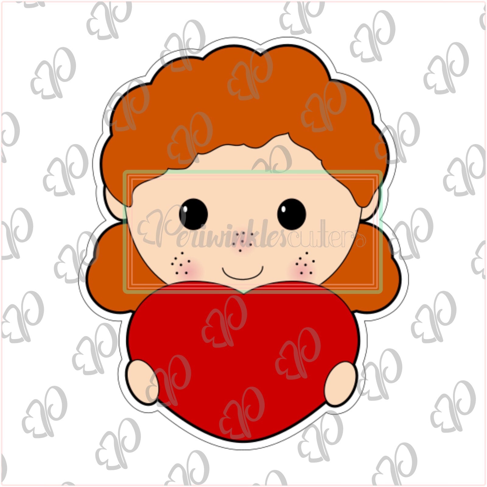 Kids with Hearts 2019 Cookie Cutter - Periwinkles Cutters
