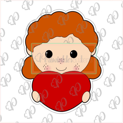 Kids with Hearts 2019 Cookie Cutter - Periwinkles Cutters