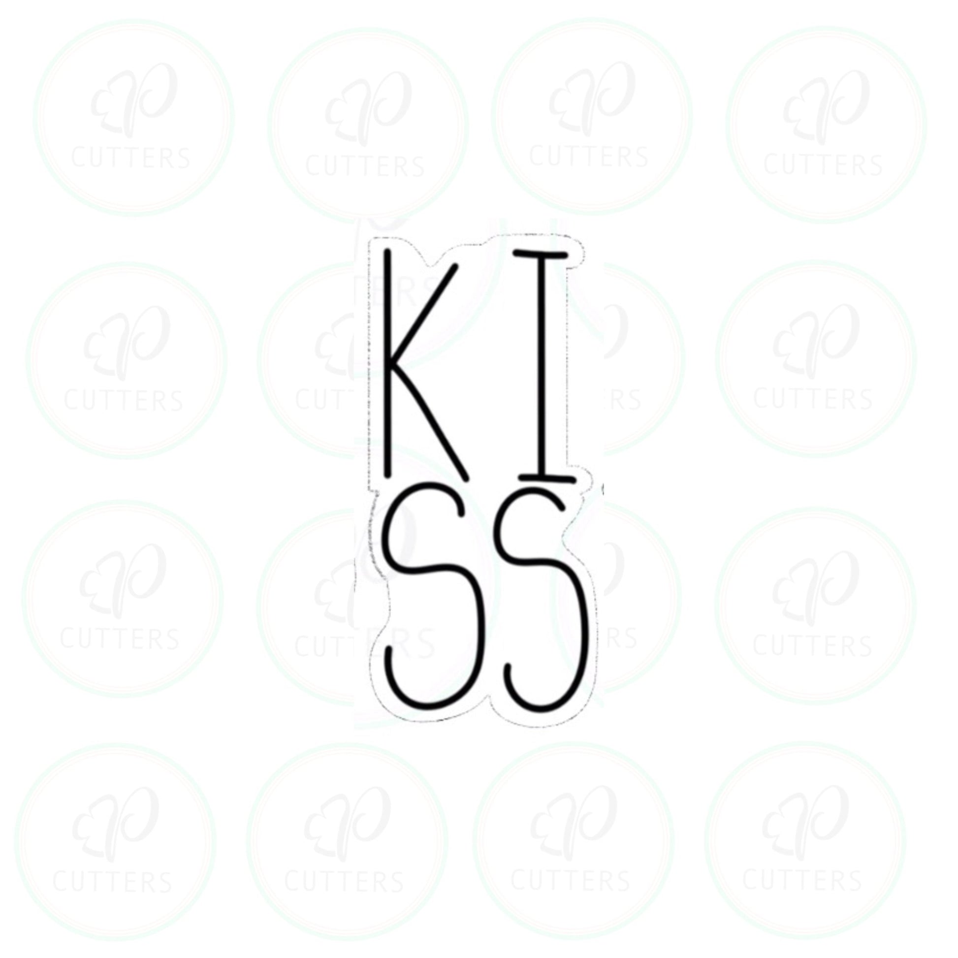 KISS - Tall Cookie Cutter - Periwinkles Cutters