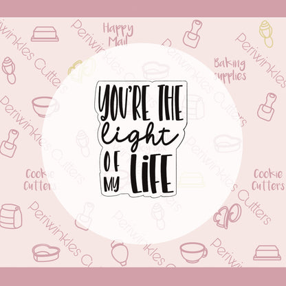 Light of my Life Set of 2 Cookie Cutter - Periwinkles Cutters