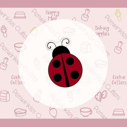 Love Bug Set of 2 Cookie Cutter - Periwinkles Cutters