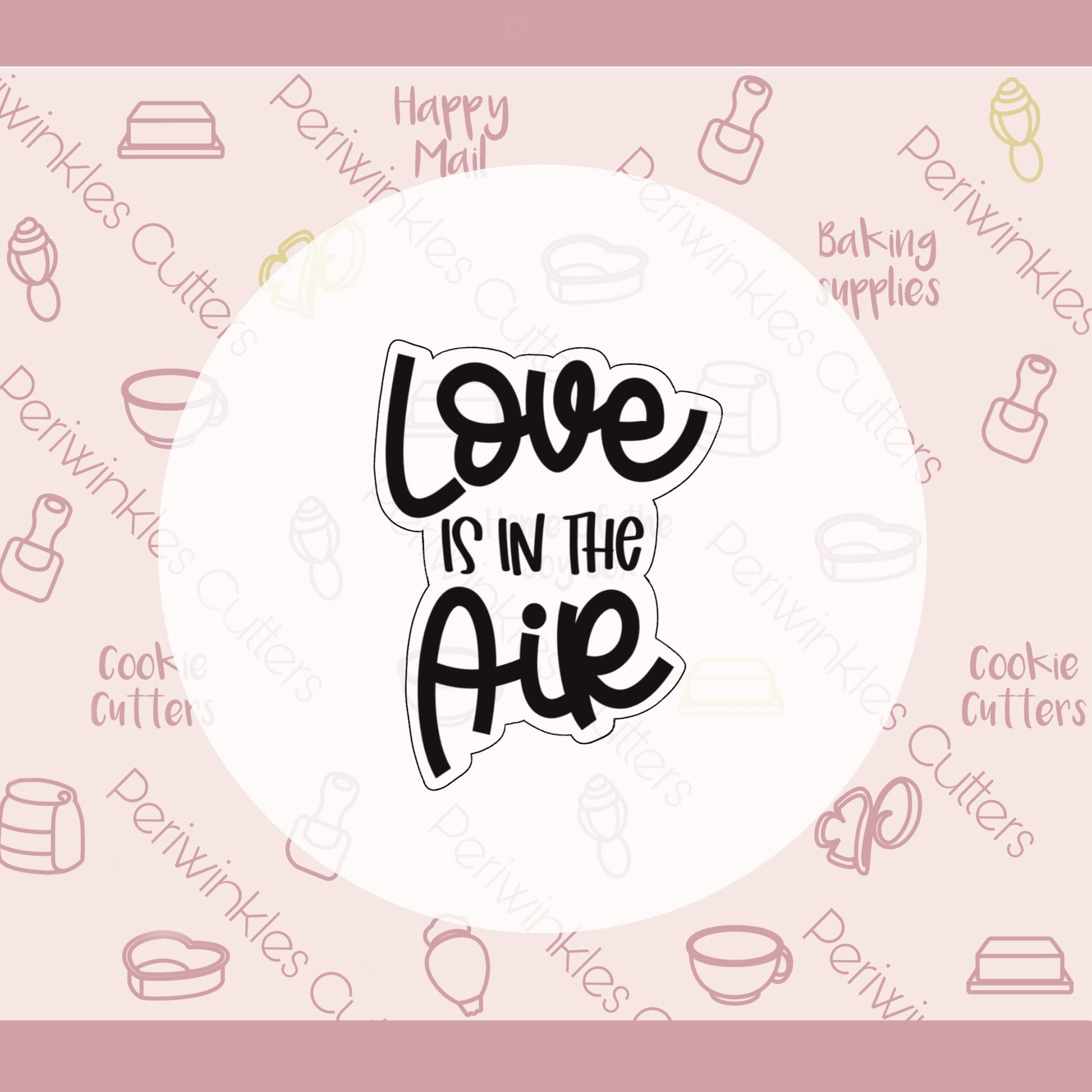 Love is in the Air Set of 2 Cookie Cutter - Periwinkles Cutters