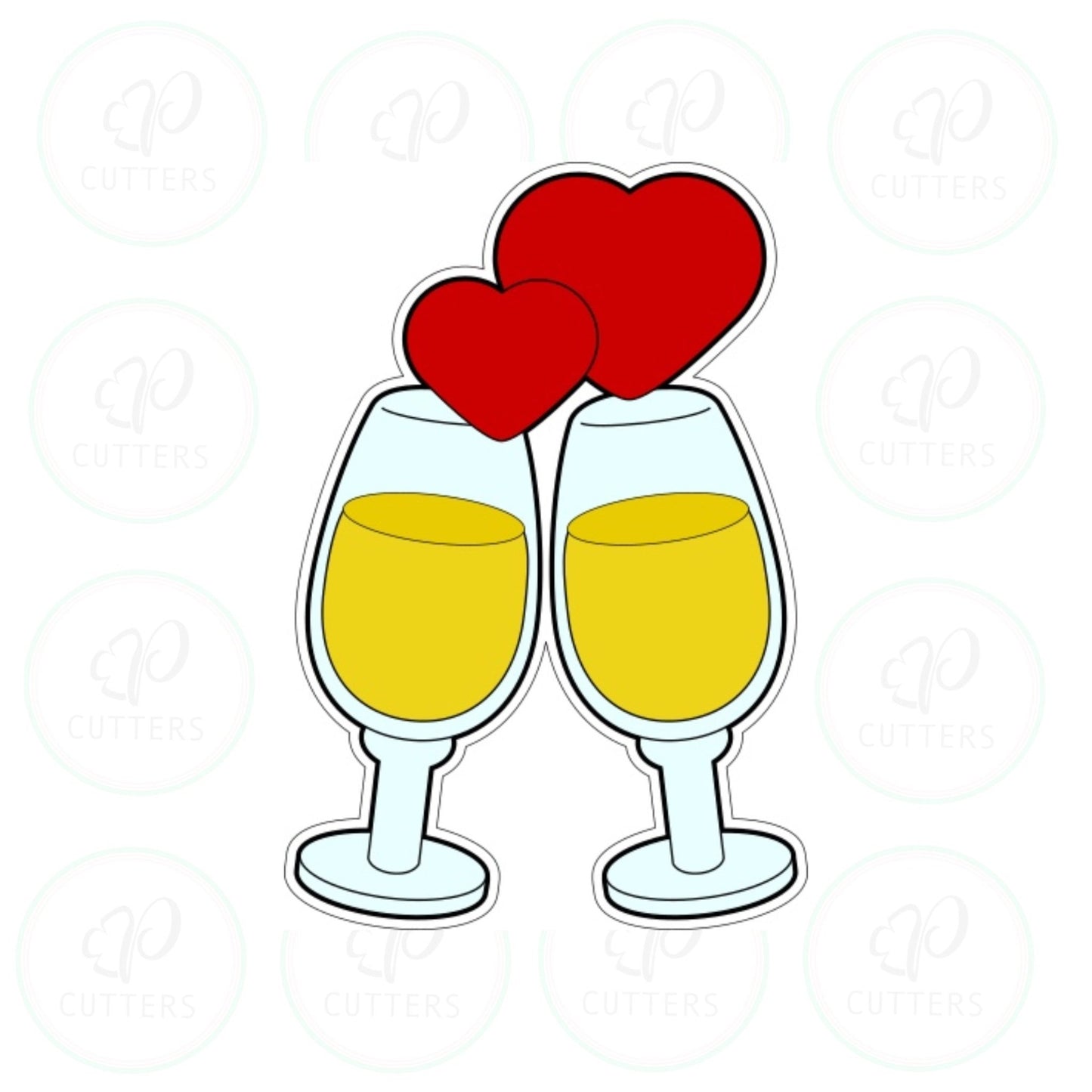 Love Toast Cookie Cutter - Periwinkles Cutters
