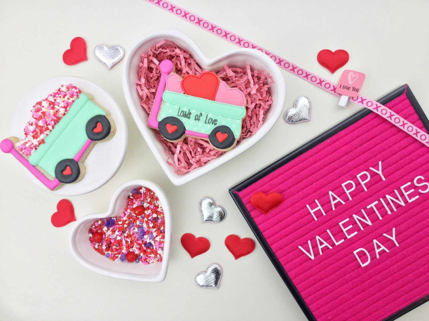 Love Wagon Cookie Cutter - Periwinkles Cutters