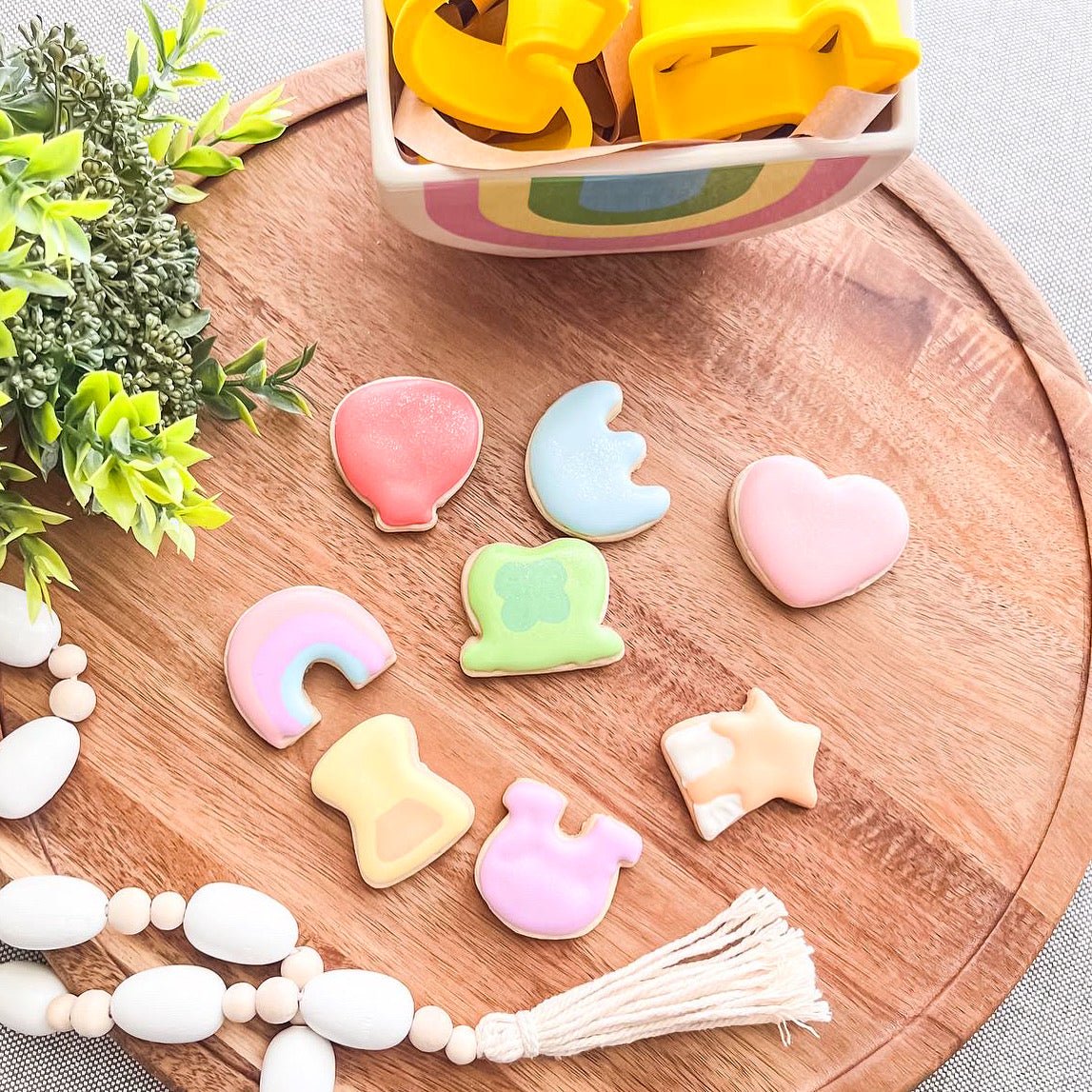 Lucky Cereal Mini Set of 8 Cookie Cutters - Periwinkles Cutters