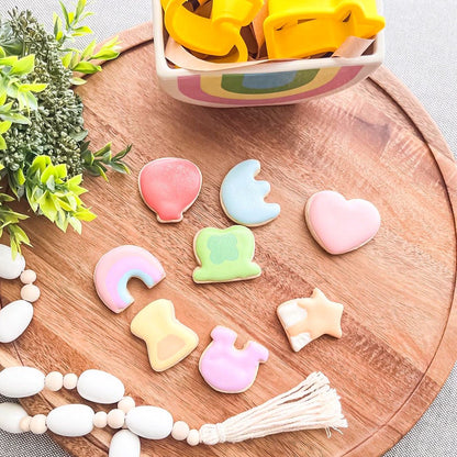 Lucky Cereal Mini Set of 8 Cookie Cutters - Periwinkles Cutters