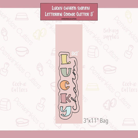 Lucky Charm Long Cookie Cutter - Periwinkles Cutters