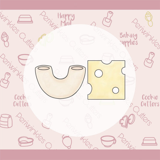 Mac and Cheese Cookie Cutter - Periwinkles Cutters