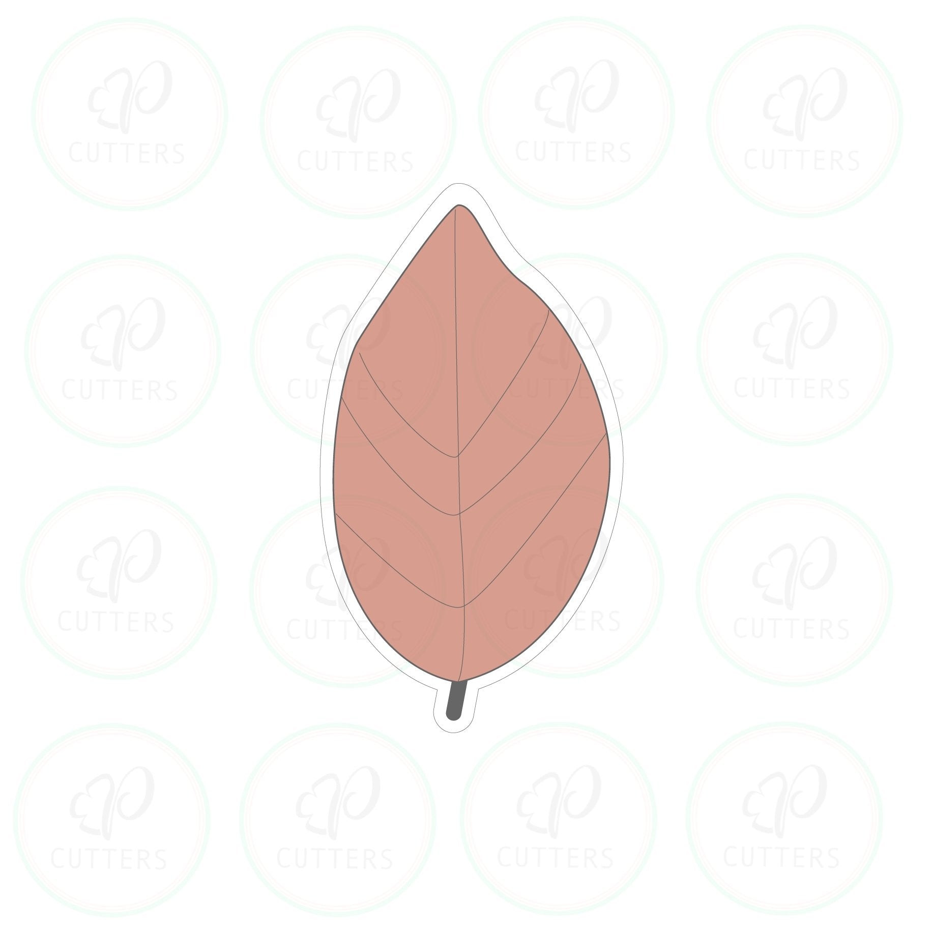 Maddie's Fall Leaves Cookie Cutter - Periwinkles Cutters
