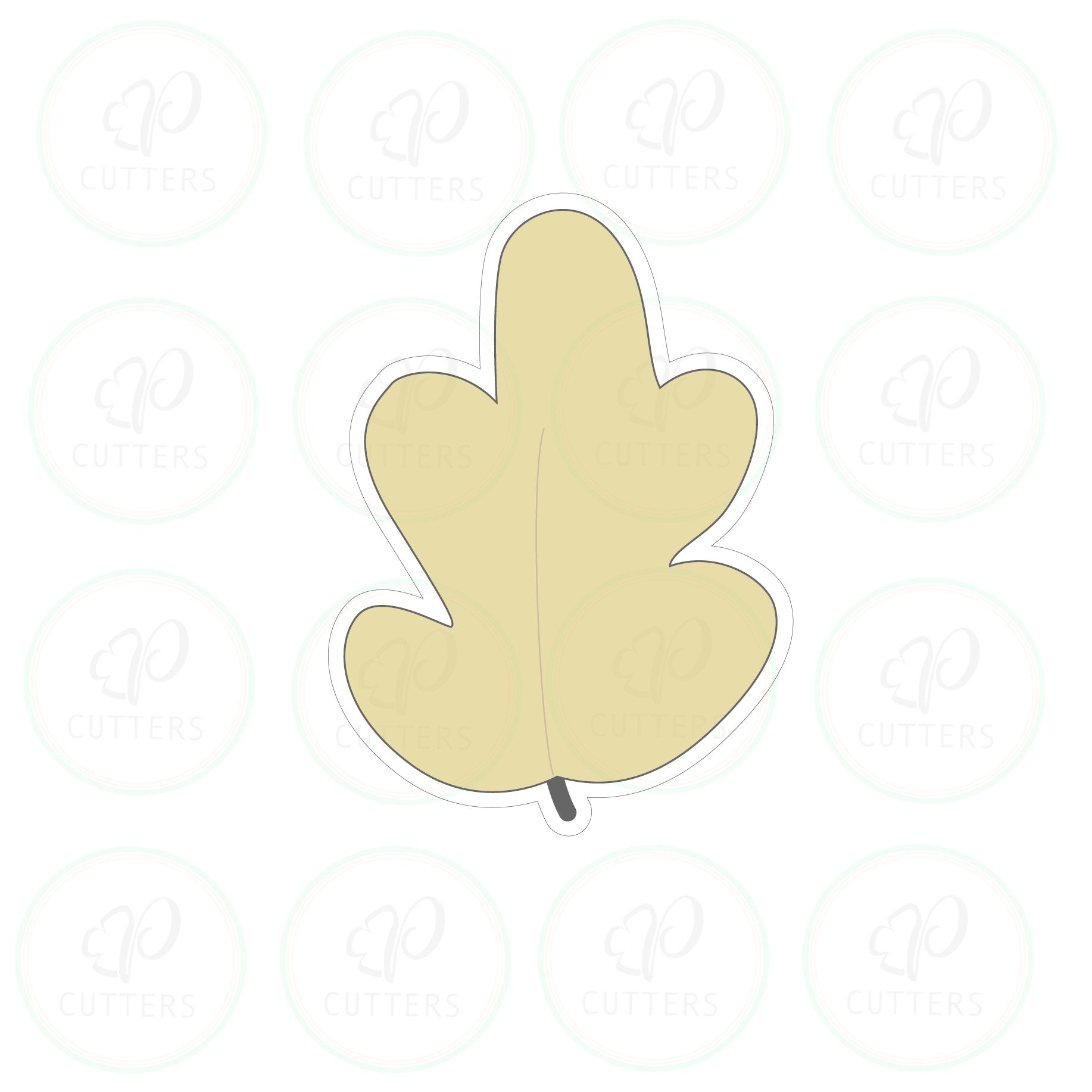 Maddie's Fall Leaves Cookie Cutter - Periwinkles Cutters