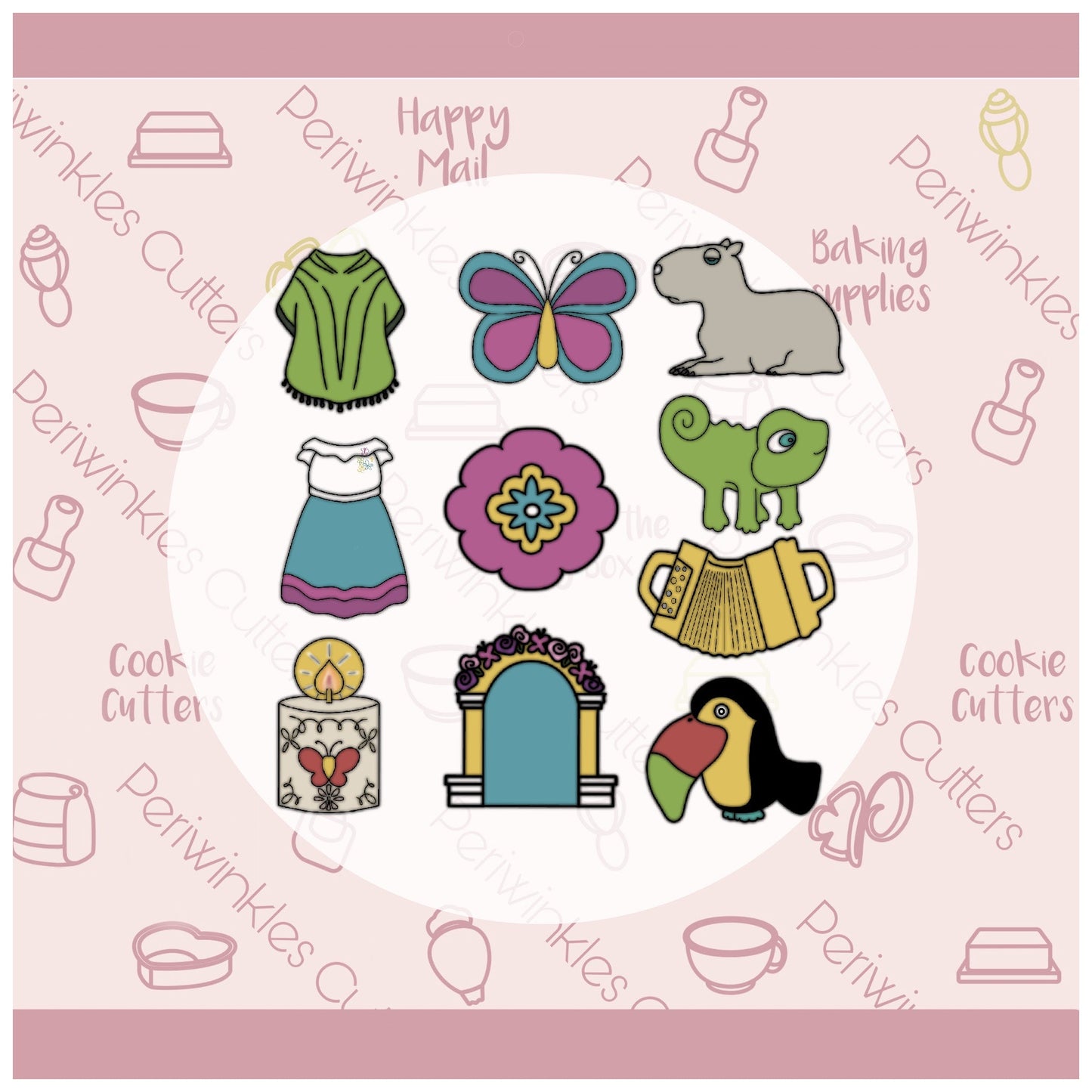 Magical Family Things Cookie Cutters - Periwinkles Cutters