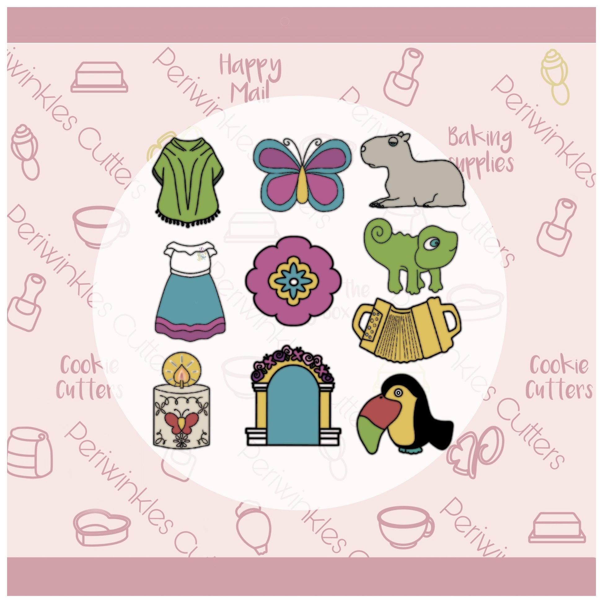 Magical Family Things Cookie Cutters - Periwinkles Cutters