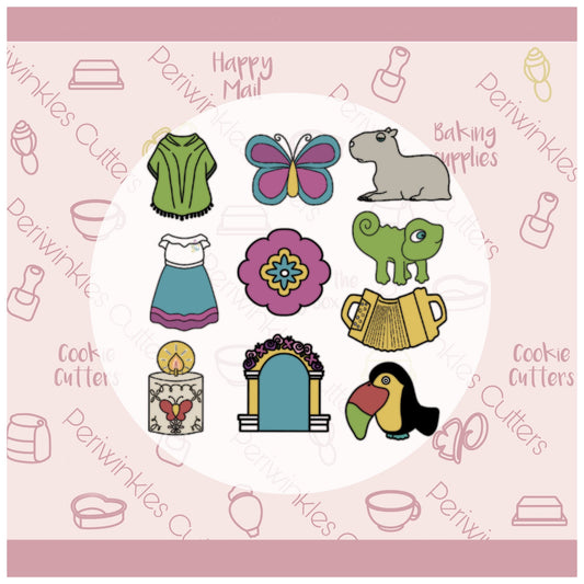 Magical Family Things Cookie Cutters - Periwinkles Cutters