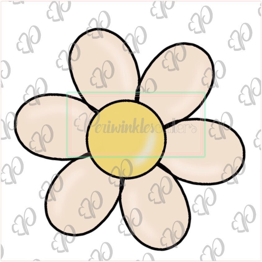 Margarita Flower Cookie Cutter - Periwinkles Cutters