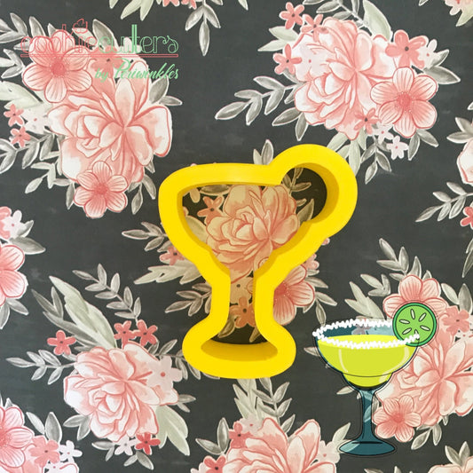 Margarita Glass Cookie Cutter - Periwinkles Cutters