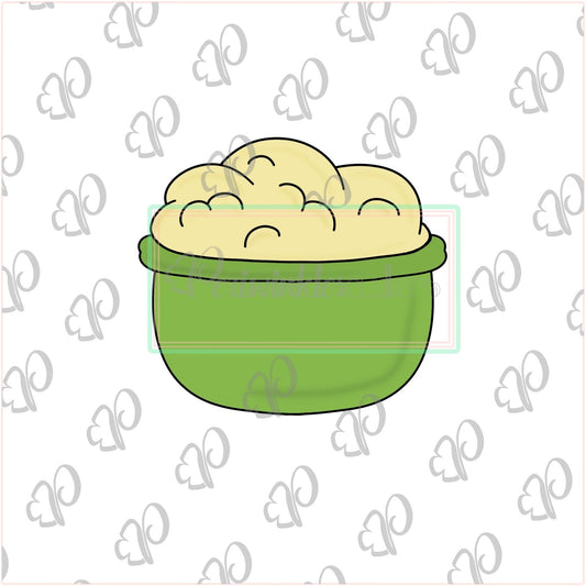 Mashed Potatoes Cookie Cutter - Periwinkles Cutters