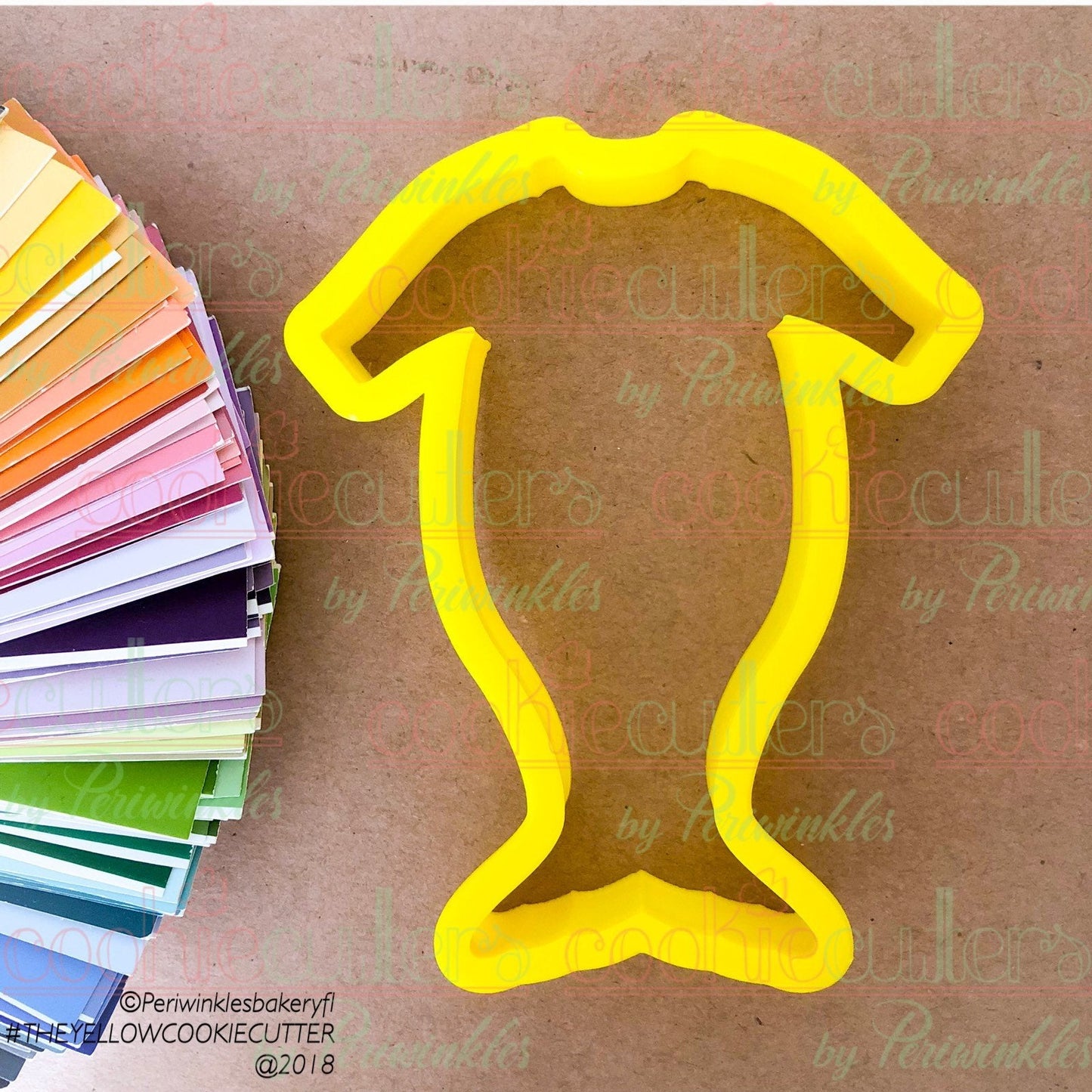 Mermaid Onesie Sweet PoshCookie co Cutter - Periwinkles Cutters