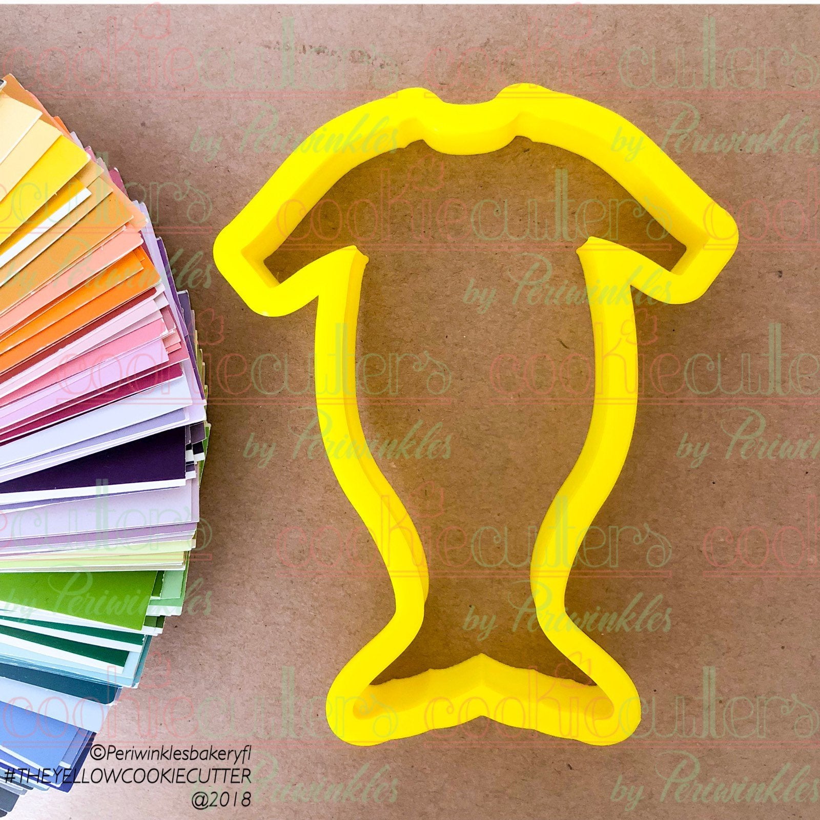 Mermaid Onesie Sweet PoshCookie co Cutter - Periwinkles Cutters