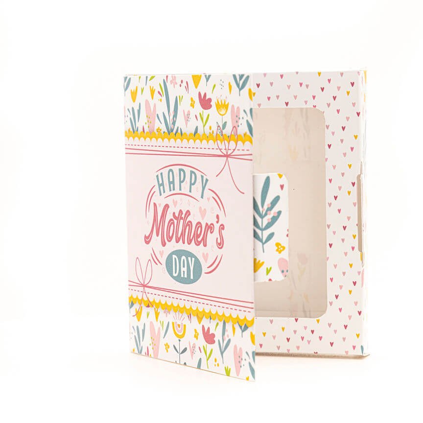 Mother's Day Greeting Card Cookie Cutter - Periwinkles Cutters