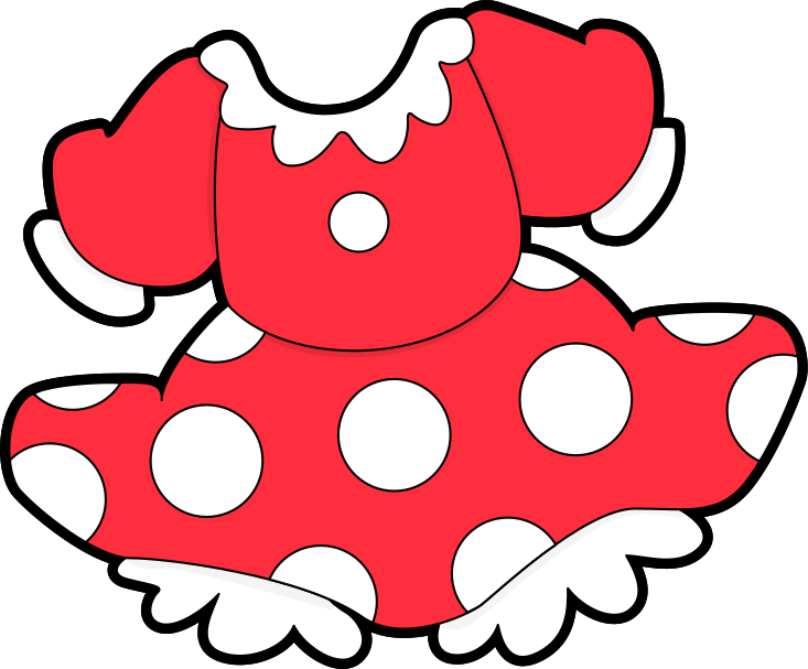 Mouse Dress Cookie Cutter - Periwinkles Cutters