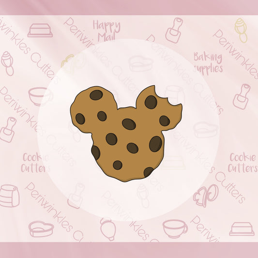 Mouse Ears Chocolate Chip Cookie Cutter - Periwinkles Cutters