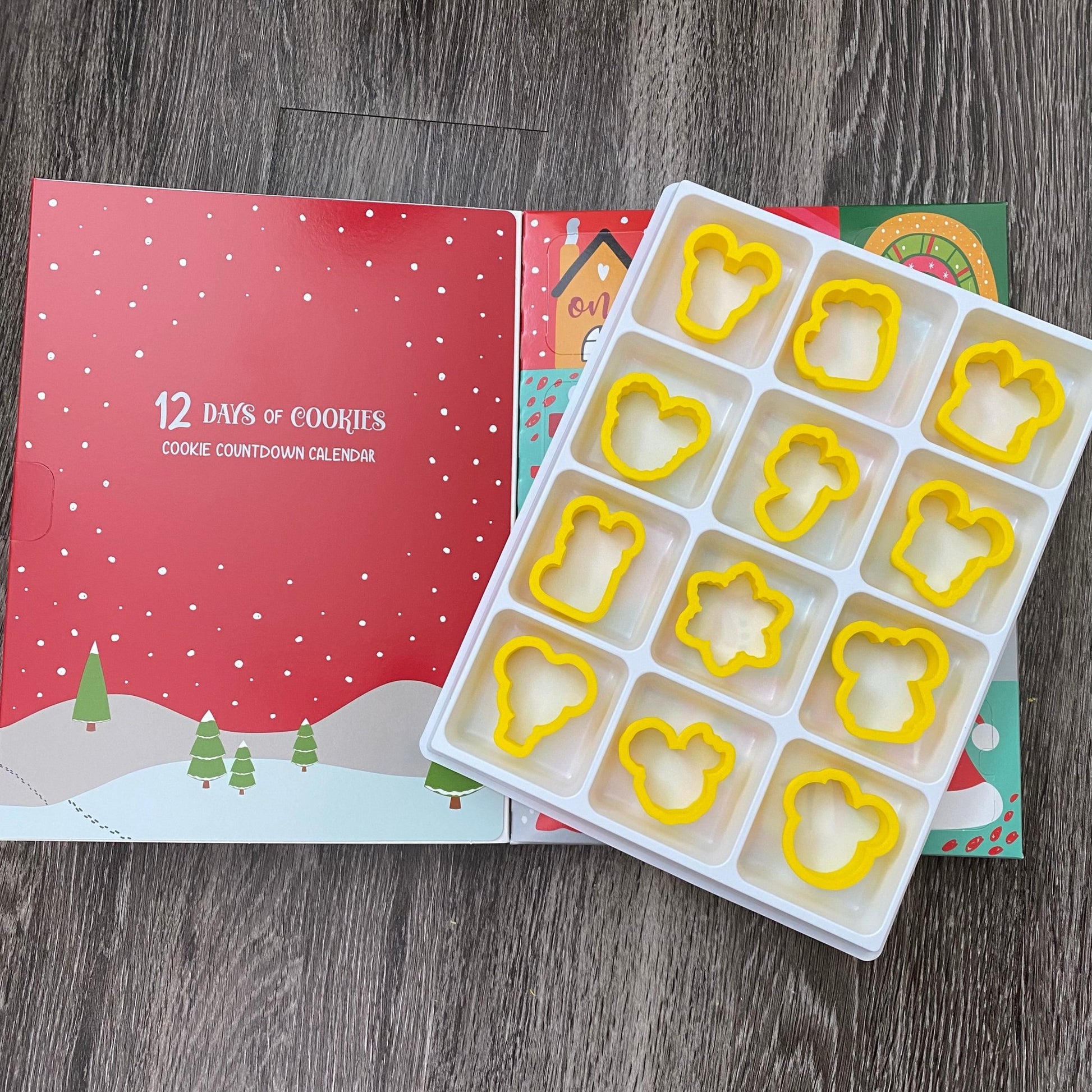 Mouse Ears Christmas 12 Cookie Cutter Set - Periwinkles Cutters