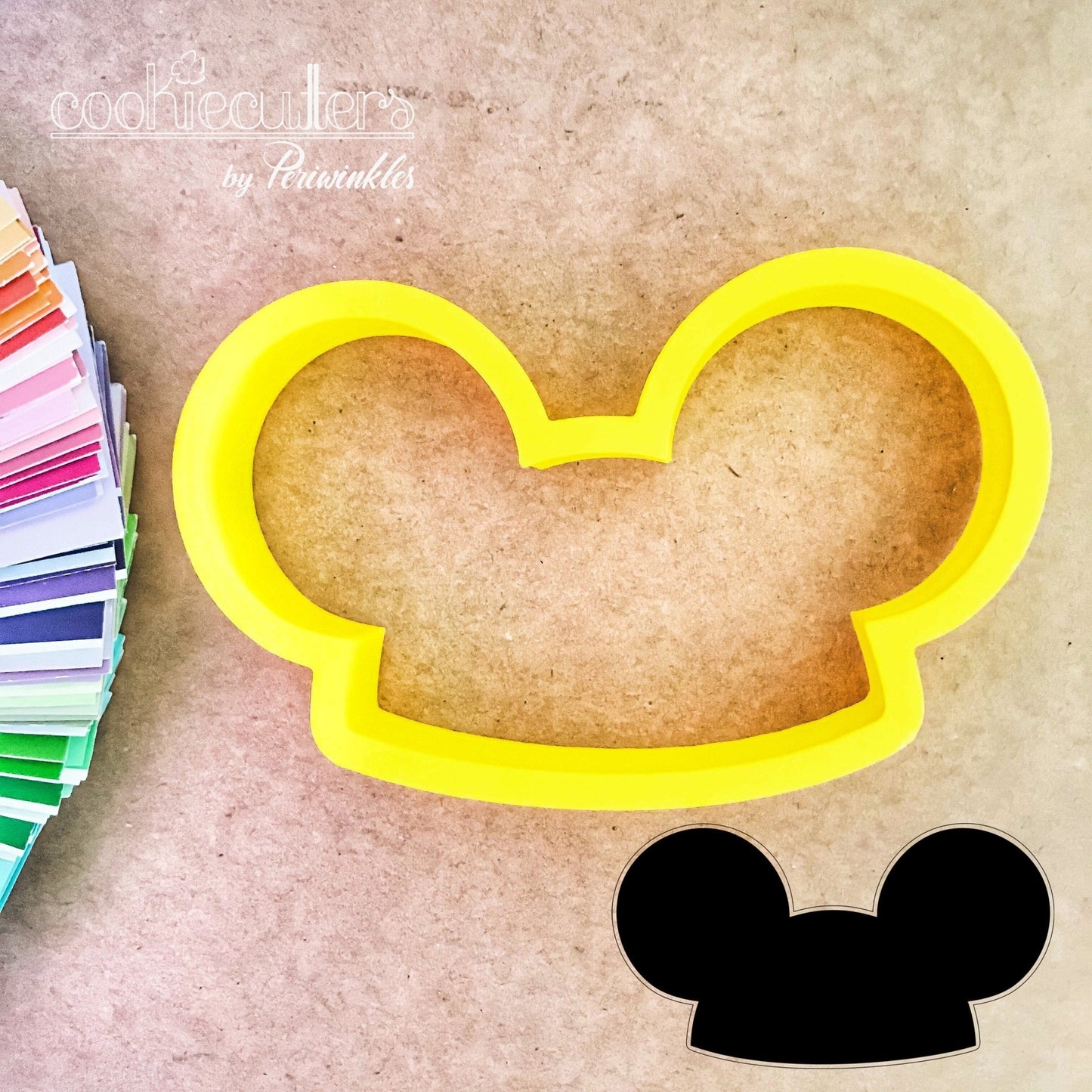 Mouse Ears Hat Cookie Cutter - Periwinkles Cutters