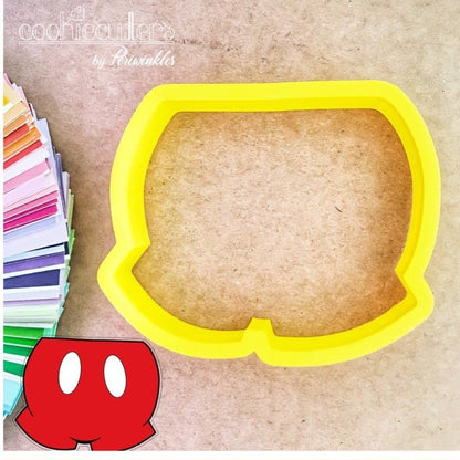Mouse Short Pants Cookie Cutter - Periwinkles Cutters