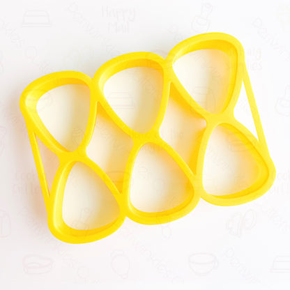 Multi Candy Corn 6 in 1 Cookie Cutter - Periwinkles Cutters