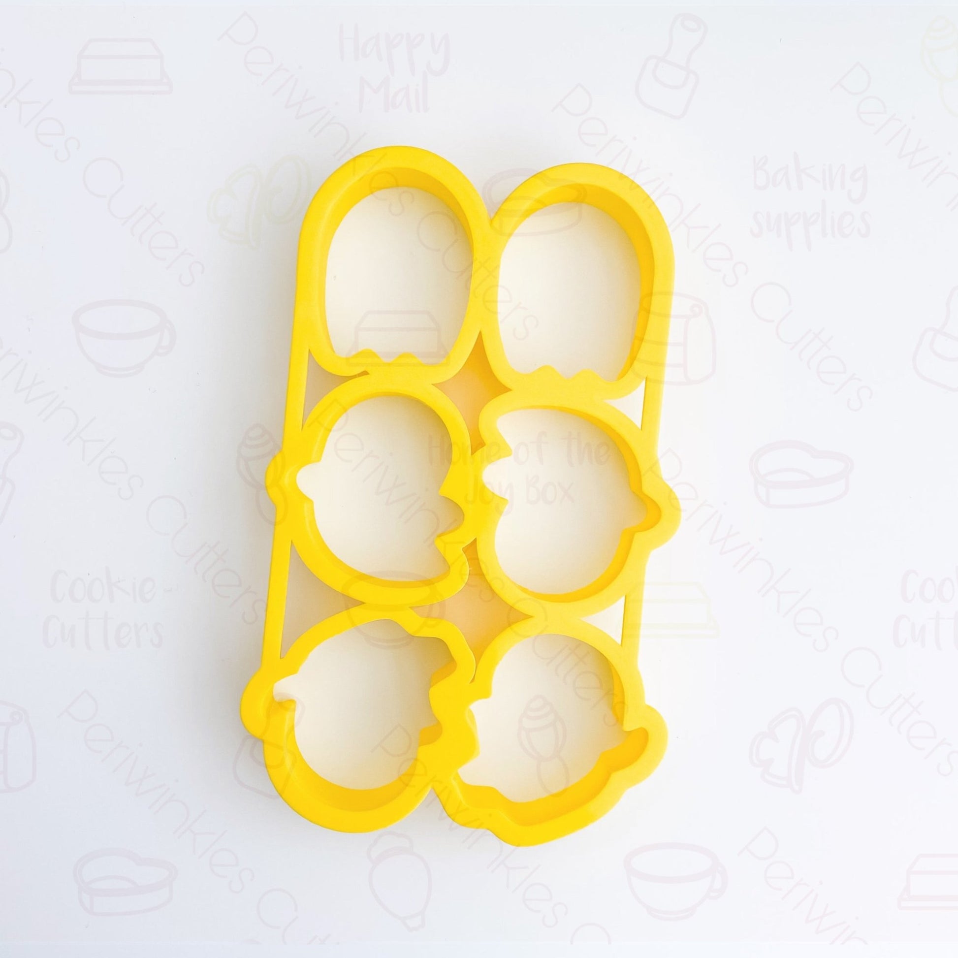 Multi Ghosts Cookie Cutter 6 in 1 - Periwinkles Cutters