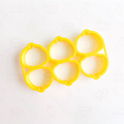 Multi Pumpkin 6 in 1 Cookie Cutter - Periwinkles Cutters