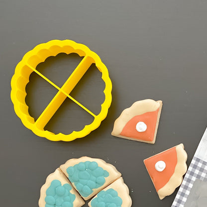 Multi Slice Cookie Cutter 4 in 1 - Periwinkles Cutters