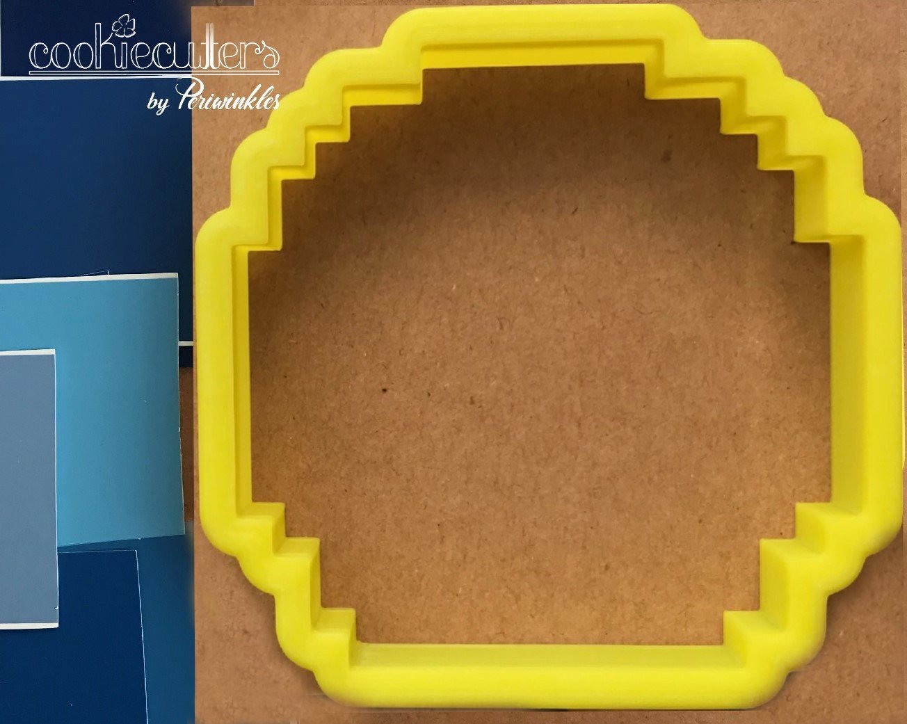 Mushroom Pixel Cookie Cutter - Periwinkles Cutters