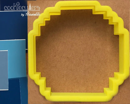 Mushroom Pixel Cookie Cutter - Periwinkles Cutters