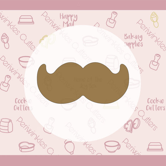Mustache Cookie Cutter - Periwinkles Cutters