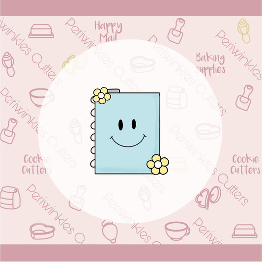 Notebook Daisy Cookie Cutter - Periwinkles Cutters